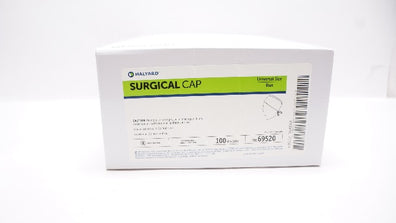 Halyard 69520 Universal Size Surgical Cap, Blue - Case of 100